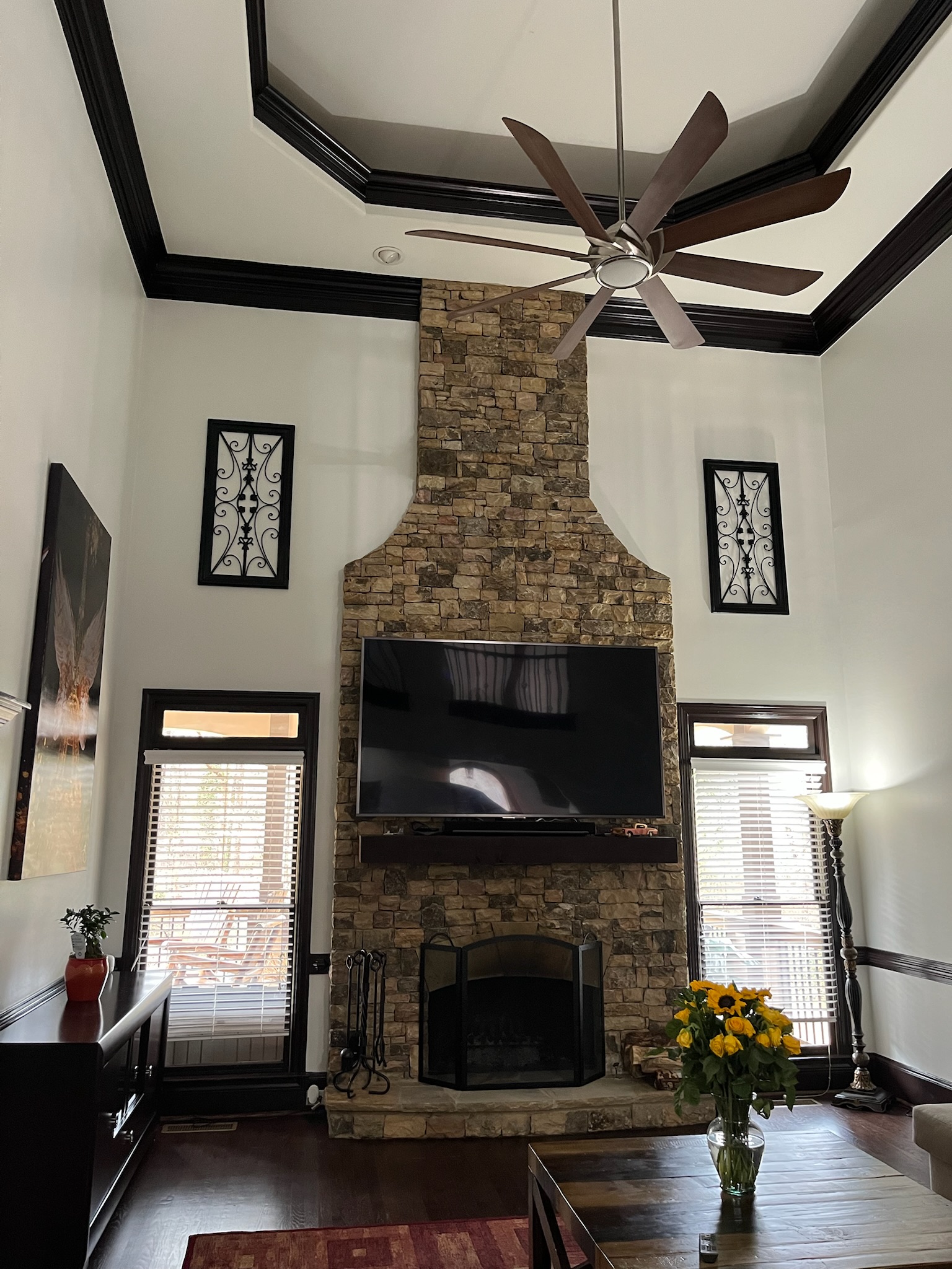 Residential cabinet refinishing project